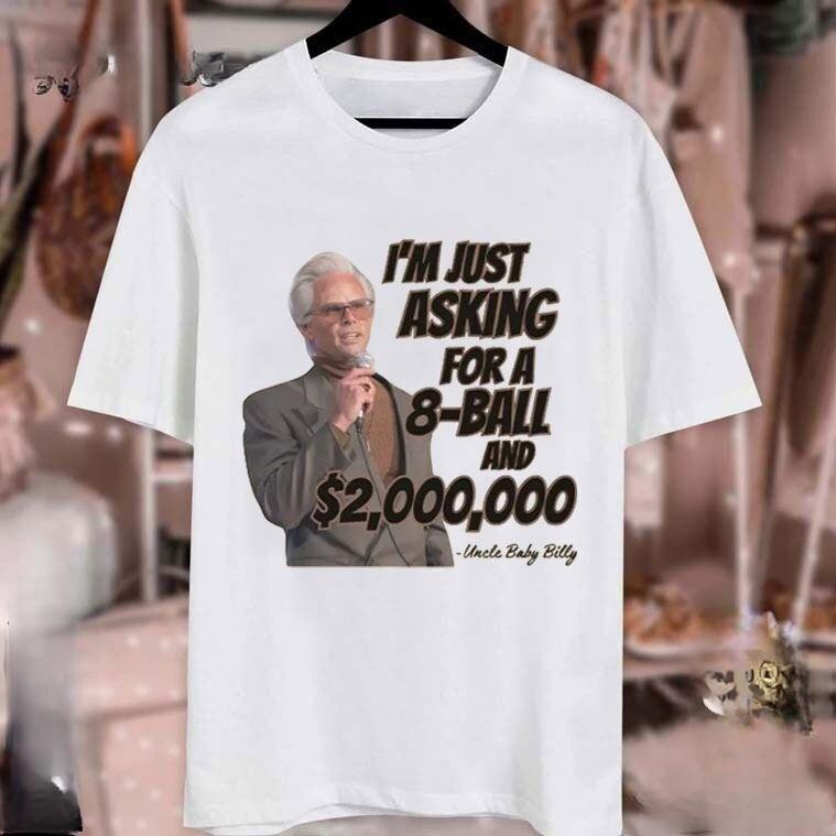 Baby Billy 8-Ball And 2 Million Dollars Righteous Gemstones Unisex T-Shirt XXXL