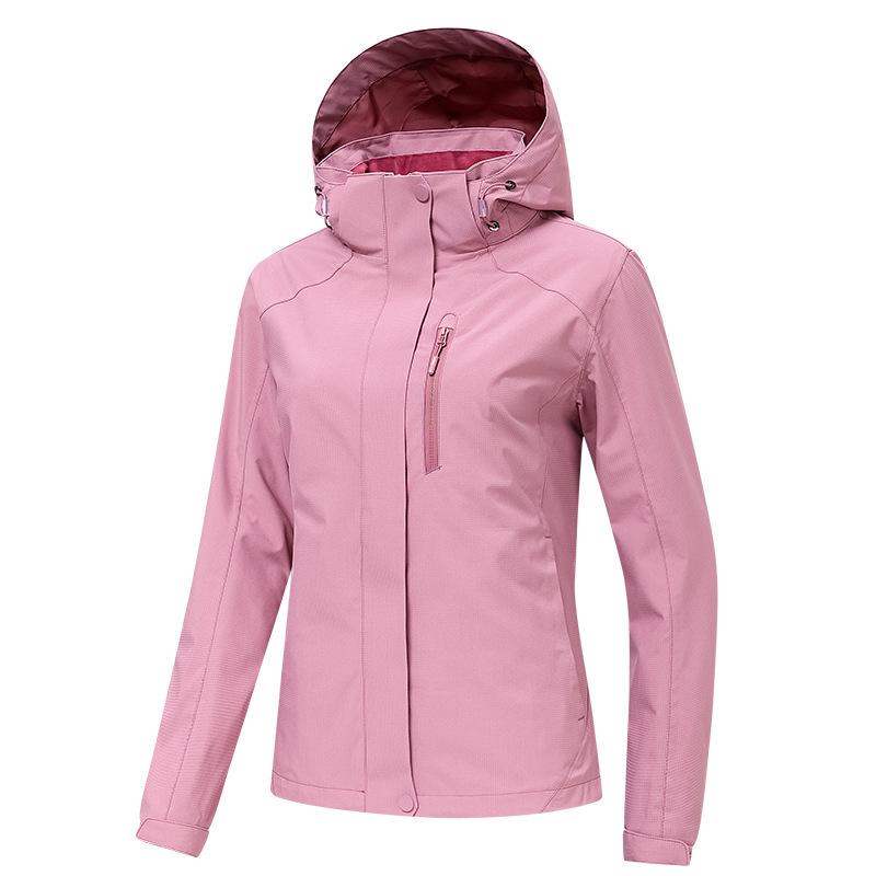 

Women s Windproof & Waterproof Softshell Hiking Jacket with Graphene Flannel Collar for Autumn & Winter. 5XL