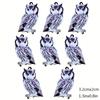 8 Pieces Animal Theme Acrylic Pendant Cute Pigeon Owl Parrot Eagle Hummingbird etc Shape Charm Beads DIY Jewelry Bracelet Necklace Making Kit