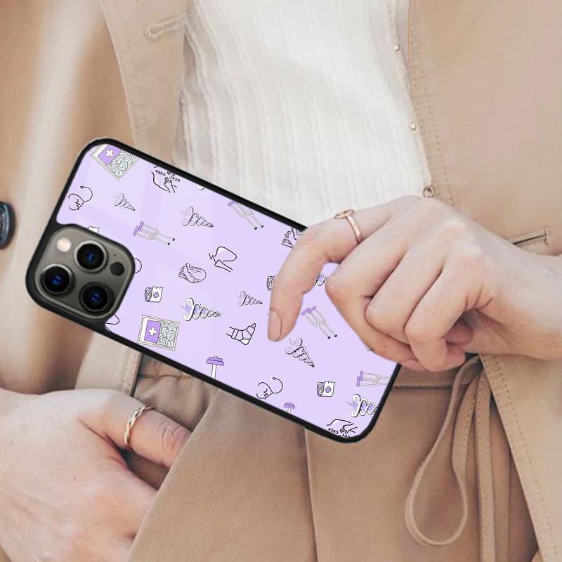Hospital Medical Themed pattern Magnetic Phone Case For APPLE iPhone 17 Air 16 14 13 12 Pro Max 15 Plus Wireless MagSafe Cover
