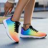 Women's Running Shoes Summer Breathable Mesh Simple Design Versatile Trendy Shoes Daily Commuting Lace Up Walking Women’s Shoes