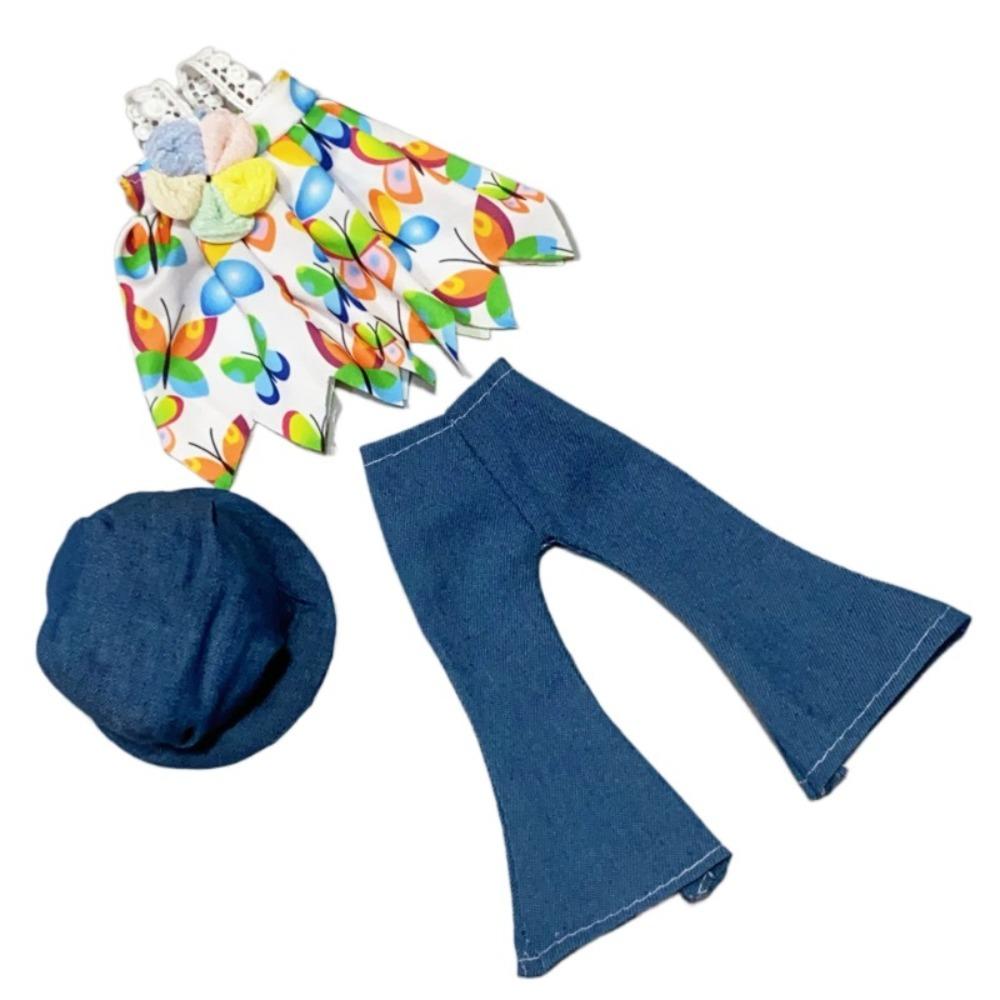 DIY BJD Doll Clothes Handmade Doll Princess Dress Fashion Doll Dress Up  Cotton Doll