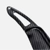 Carbon Fiber ABS Steering Wheel Paddle Shifter Extension For Toyota Camry 2018+