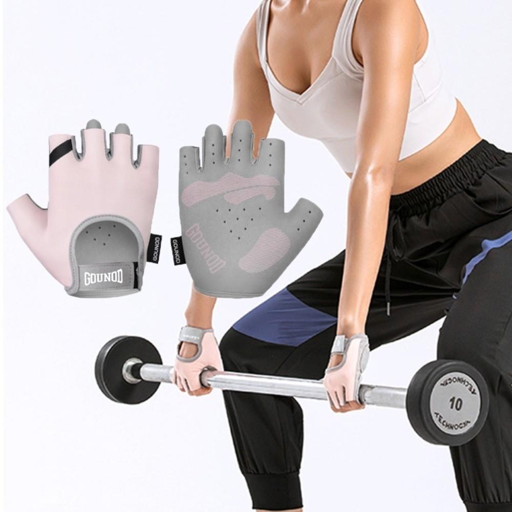 Wear-Resistant Sports Half Finger Gloves Anti Slip Half Finger Cycling Gloves  Women Men