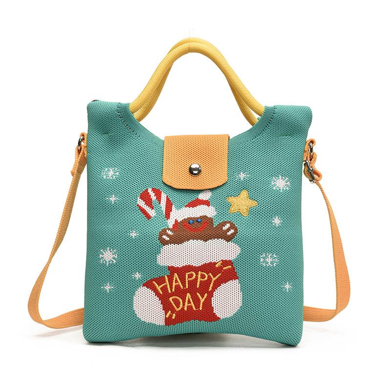 

Симпатичная праздничная маленькая квадратная сумка женская сумка через плечо нишевого дизайна легкая всесезонная универсальная портативная сумка-мессенджер зелёный