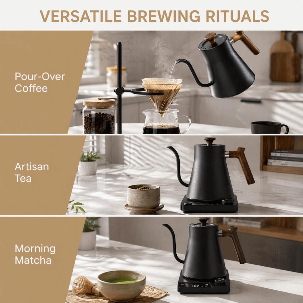 Smart Temperature Control Electric Kettle Constant Temperature Hand Pour Coffee Kettle Home Use