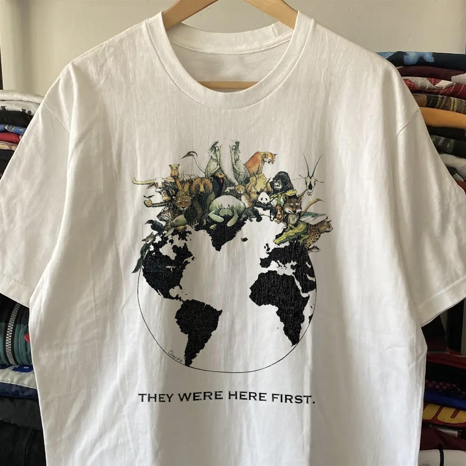 1992 They Were Here First - Promo T-Shirt White XXL 2XL