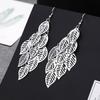European and American Earrings, Fashionable Styles, Fashionable Metallic Exaggerated Tassels, Elegant Long Trendy Element Earrings and Pendants