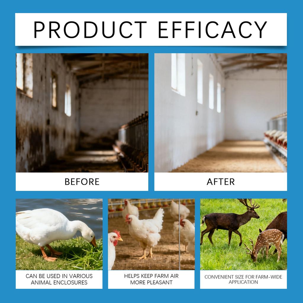 Livestock Deodorants And Ammonia Reducing Agents, Farm Animal Deodorants, Ammonia Odor Reducers, Odor Control Sprays,100ml