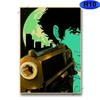 Vintage Cowboy Bebop plakaty i druki papier pakowy plakat anime DIY dekoracje ścienne pokój w domu obraz barowy prezent