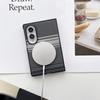 Carbon Fiber Pattern Fashion Hard PC Magnetic Case for Samsung Galaxy Z Fold 8 Ultra 8 7 6 5 for Magsafe Wireless Charging Cover