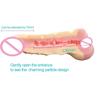 2 In 1 Realistic Pussy with Real Big Penis Enlarger Sleeve Vagina Anus Masturbation Sex Toys for Men Women Adult Erotic Supplies