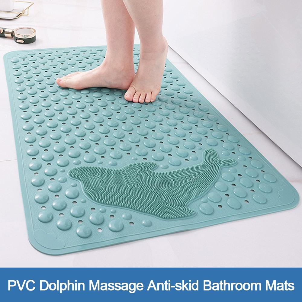 Water Absorption Bath Mat Non-slip Floor Rug Durable Doormat  Bathtub