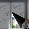 Anti Light Leakage Blackout Glass Sticker Full Blackout Sunshade Film  Apartment