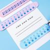 Educational Math Mathematics Ruler 20cm Plastic Measurement Ruler For Architectural Drafting Geometry Drawing Sketching
