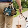 Transparent Window Pet Training Reward Bag Waterproof Dog Care Bag Dog Treat Pouch  Pet Training