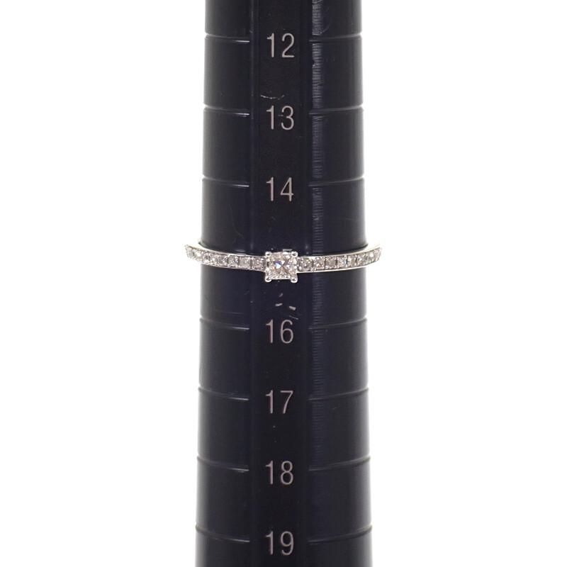 No Brand  #15(JP Size) Ring K18 White Gold Women