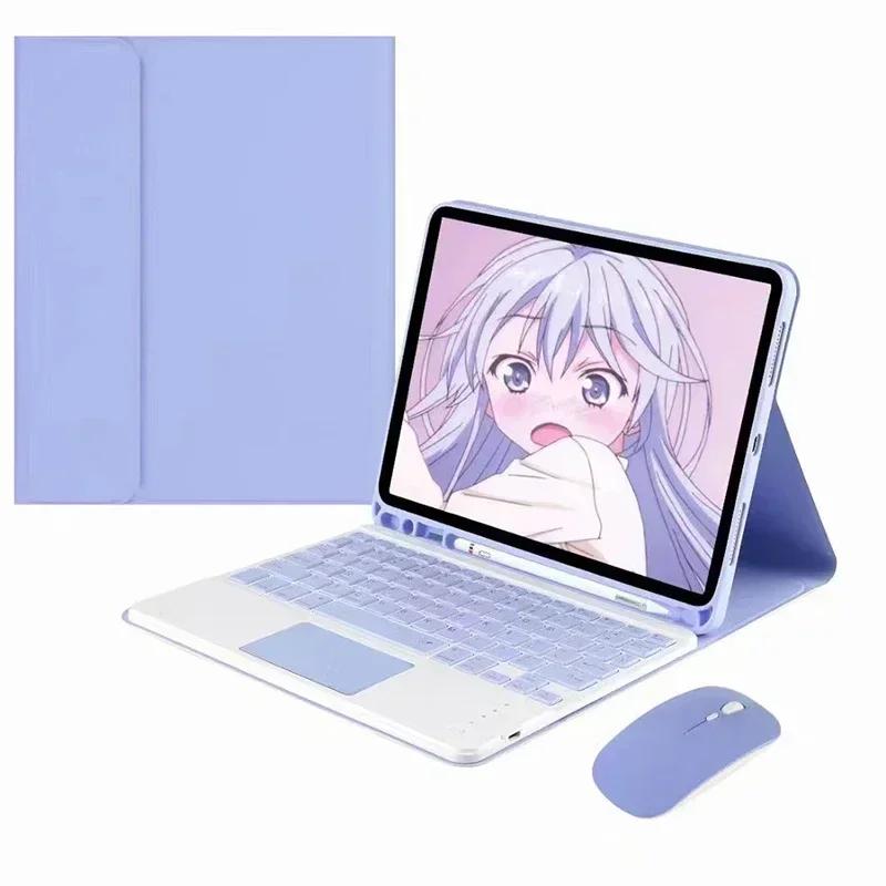 2025 New IPad A16 Case Touch Keyboard & Mouse Capa for Apple IPad 11th Generation 11inch A16 2025 Funda Shockproof Tablet Cover