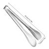 Küchenzange, Küchenutensilien, Grill-Lebensmittelclip, Küchenchefzange, Edelstahl, tragbar, für Picknick, Grillen, Kochen