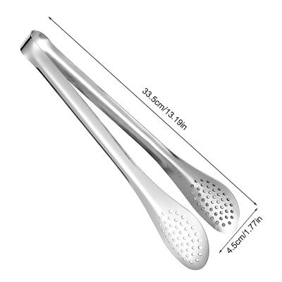 Kitchen Tongs Kitchen Utensils Bbq Food Clip Kitchen Chief Tongs Stainless Steel Portable For Picnic Barbecue Cooking