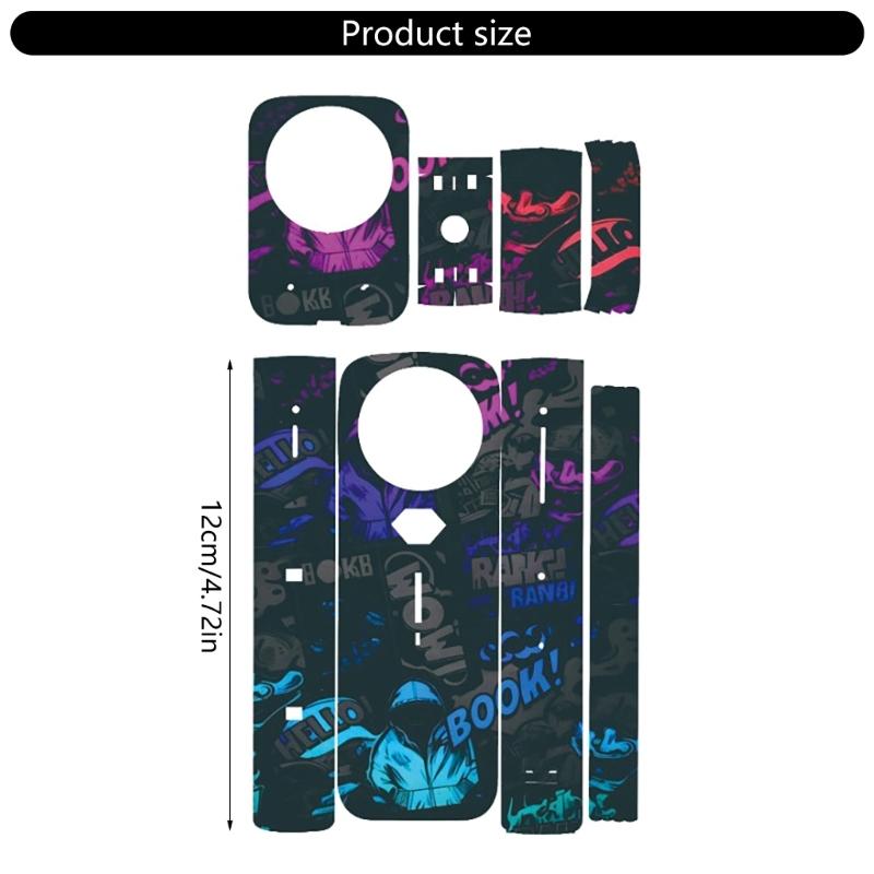 Sticker Skin for X5 Action Camera Full Wrap Protective Fashion Scratch Protective Sticker Accessories