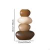 Flower Vase Desktop Ornament Figurine Home Decor Table Centerpiece Flowerpot Decorative for