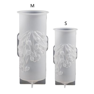 Forma cylinder na kwiaty DIY Forma do odlewów żywicznych Silikonowe formy Ozdoby DIY Forma żywiczna odporna na temperaturę
