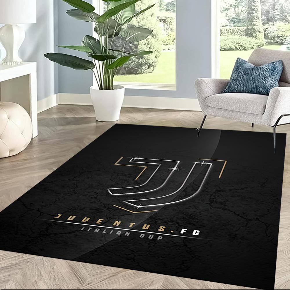Juventus Floor Rug Office Rug Suitable For Playrooms Game Room Balcony Hallway Antislip Carpet Office Home Decor Best For Christmas
