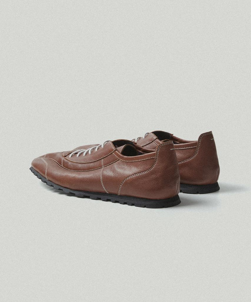 Monoless Rugby Sneakers (Brown)