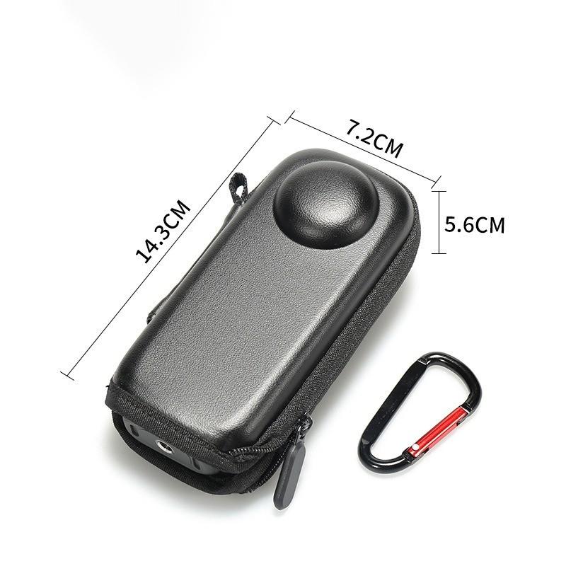5Pcs Insta360 X5/X4 Accessories Kit - Lens Guards + Storage Bag + Screen Protector Film Anti-scratch