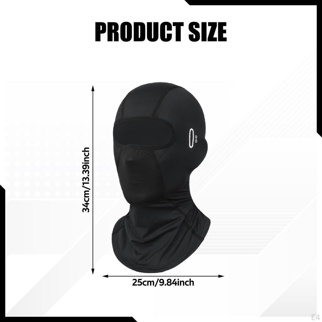 , Face with Eyeglass Holes, Cover, Hood for Mountaineering, Women, Men, Fishing