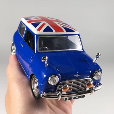 1:32 BMW Morris Mini Cooper 1967 Classic Racing Alloy Metal Diecast Model Car Home Decoration Desktop Display Ornaments Present