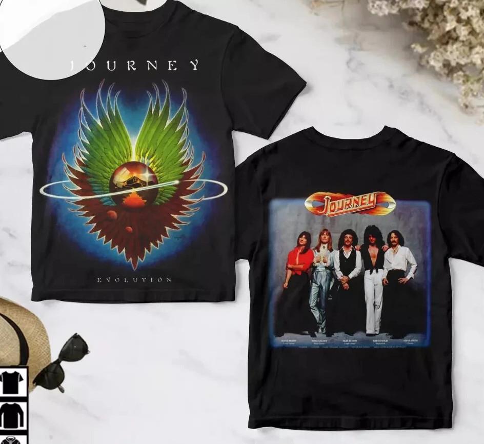 Journey Evolution Album 3D AOP Unisex T-Shirt All Size BT498 L