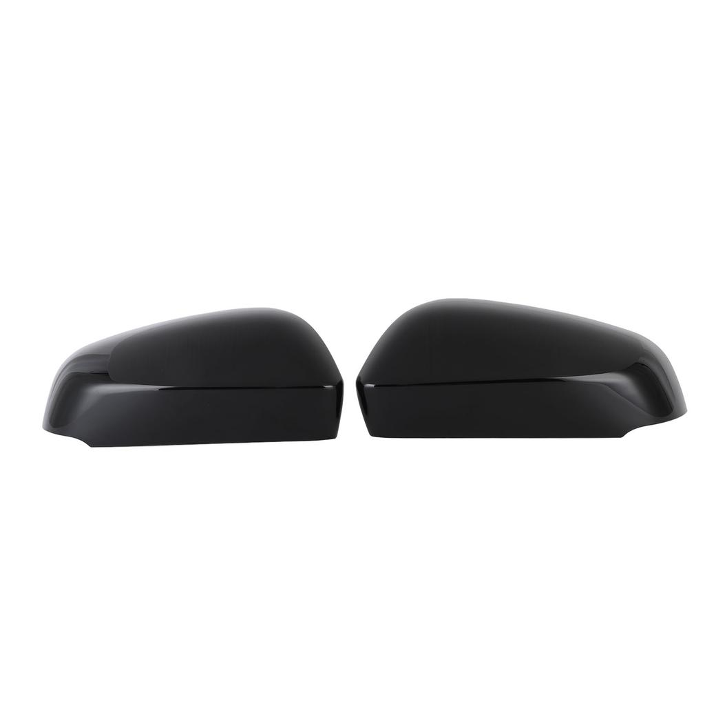 Door Rear View Mirror Cover Cap with Light Side Mirror Guard Cover Exterior Decoration for Tacoma 2024 2 Piece with Light [Gloss Black]