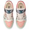 Louis Vuitton Trainer Low Top Skateboard Shoes Women's Orange 1ACFXX