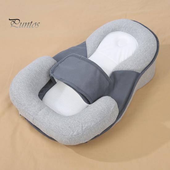 Anti Roll Newborn Baby Bed 15 Degree Incline Angle for Acid Reflux Vomiting Anti-vomiting Slope Pad Bassinet Wedge Baby Snuggle Bed Baby Shower Gift