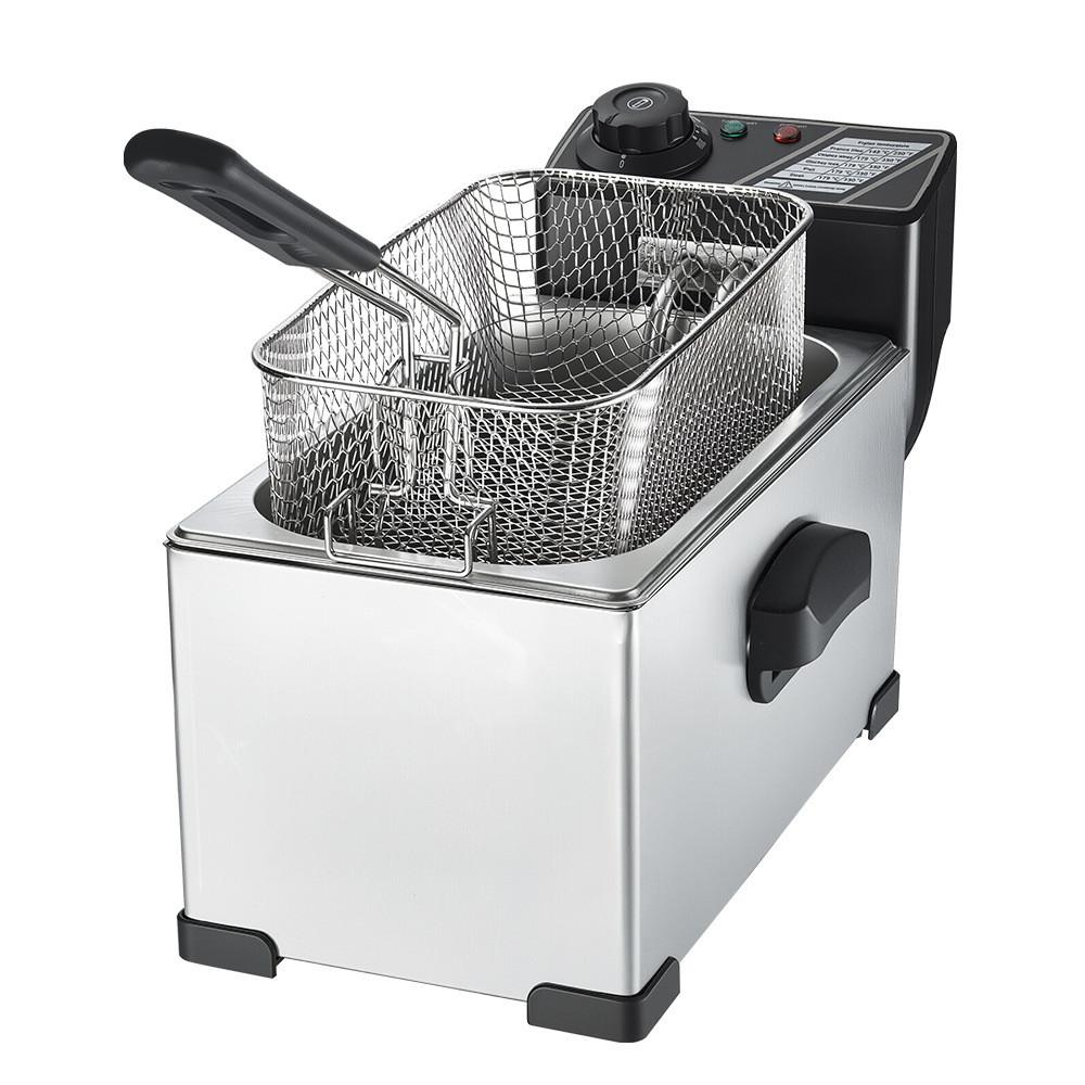 Electric Deep Fryer Household Small Electric Fryer Commercial Deep-fried Dough Sticks Chips Machine Stall Fryer