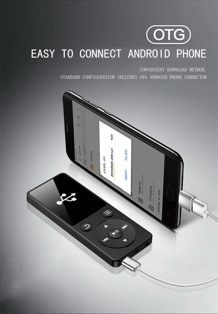 2026 Bluetooth 5.3 MP3 Player: Music, Recording, E-book, Radio