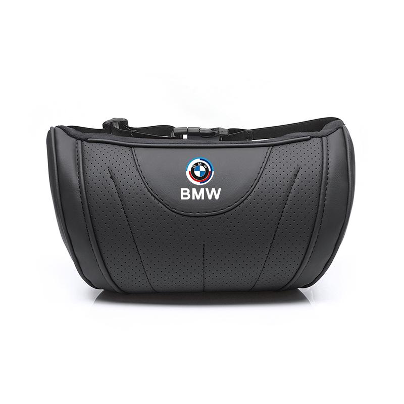 Car Neck Pillow Leather Breathable Soft Headrest Accessories Key For BMW M X F30 F40 F10 E90 F20 E46 E34 E53 E61 E62 E60 G20 G05 bzdf48