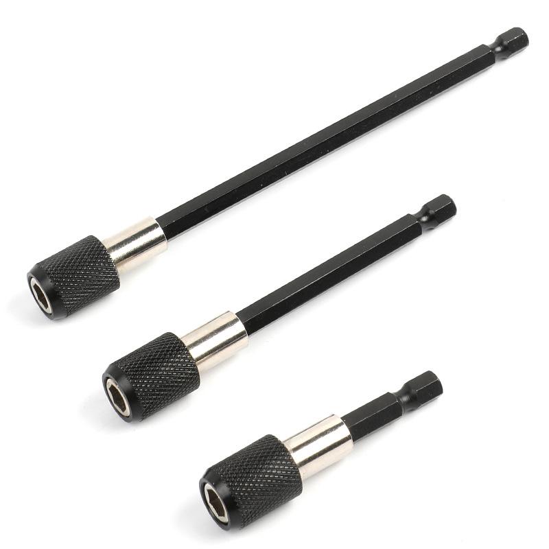 Hex Quick Release Self-Locking Extension Rod for Electric Drills and Screwdrivers