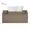 Space Saving Storage Box Faux Leather Tissue Box, Minimalist Napkin Holder for Living Multipurpose Organizer Room Desk, Decorative Dispenser
