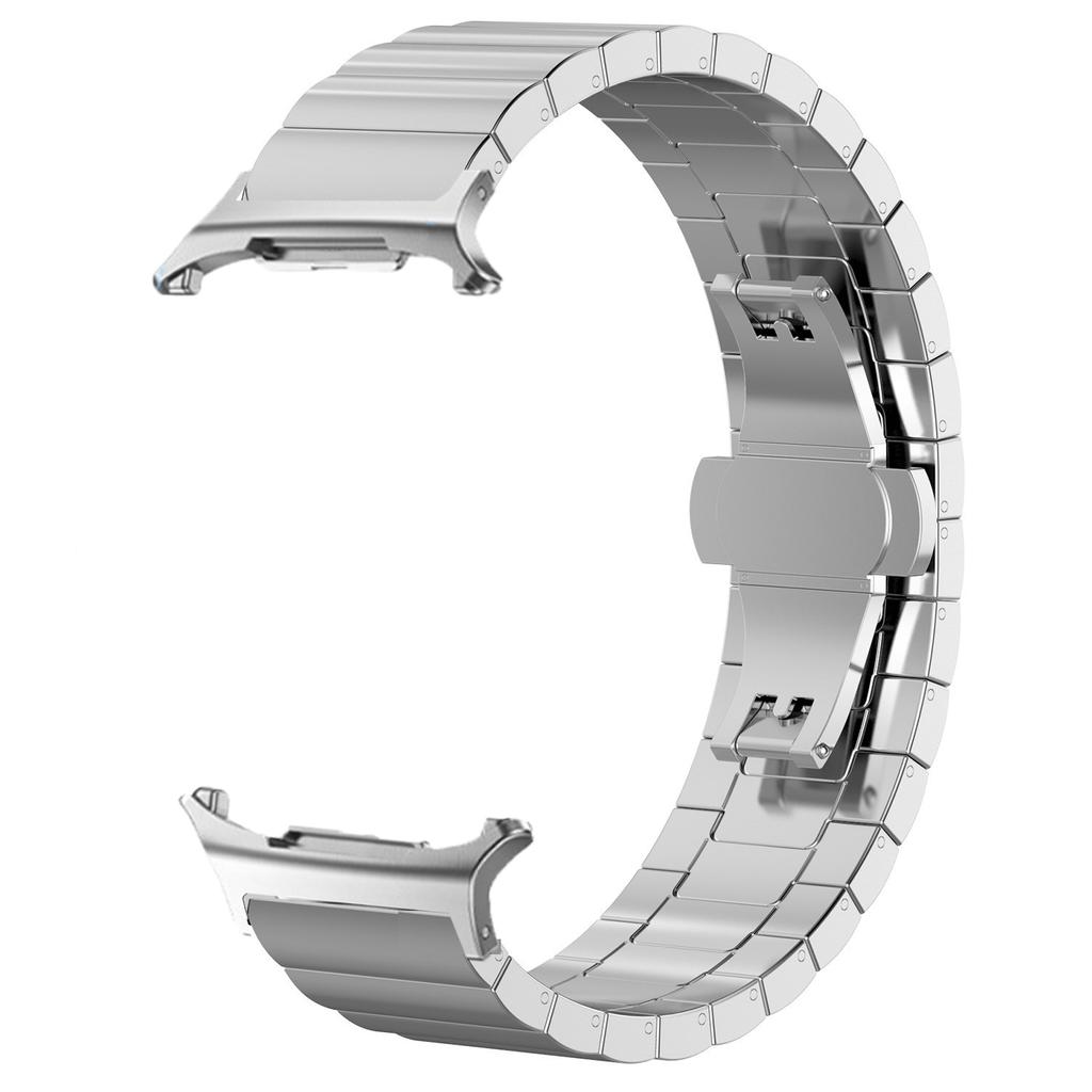 Comfortable strap for Samsung Galaxy Watch Ultra 47mm, stainless steel metal replacement strap, business style