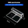 6mm 8mm 12mm 4pcs Fish Tank Bracket Clip Stand Clamp Aquarium Lid Acrylic Support Holder Glass Cover Plate Bracket Accessories