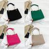 Trendy Retro Fashion Simple Chain Crossbody Bag Casual Shoulder Bag For Daily Use