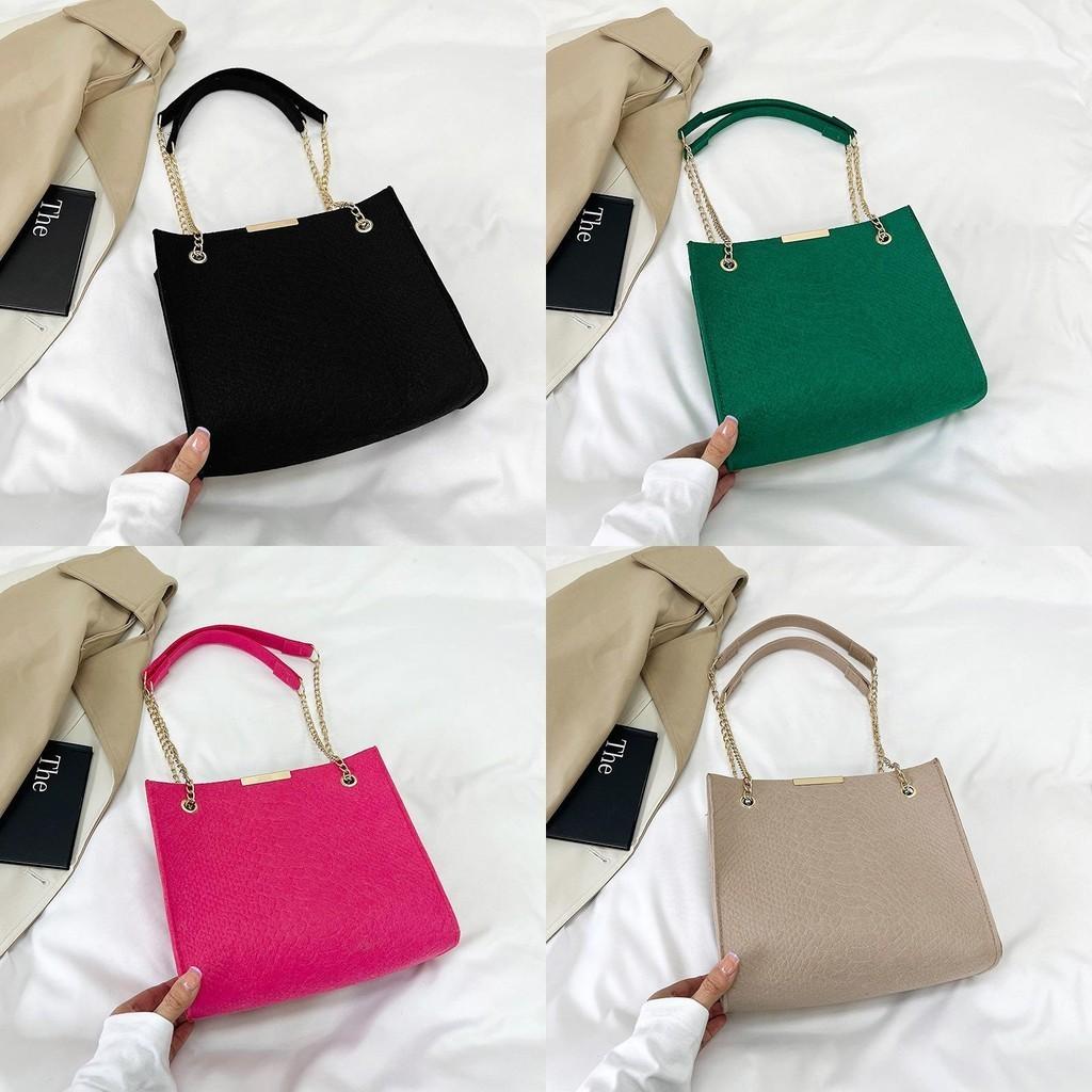 Trendy Retro Fashion Simple Chain Crossbody Bag Casual Shoulder Bag For Daily Use