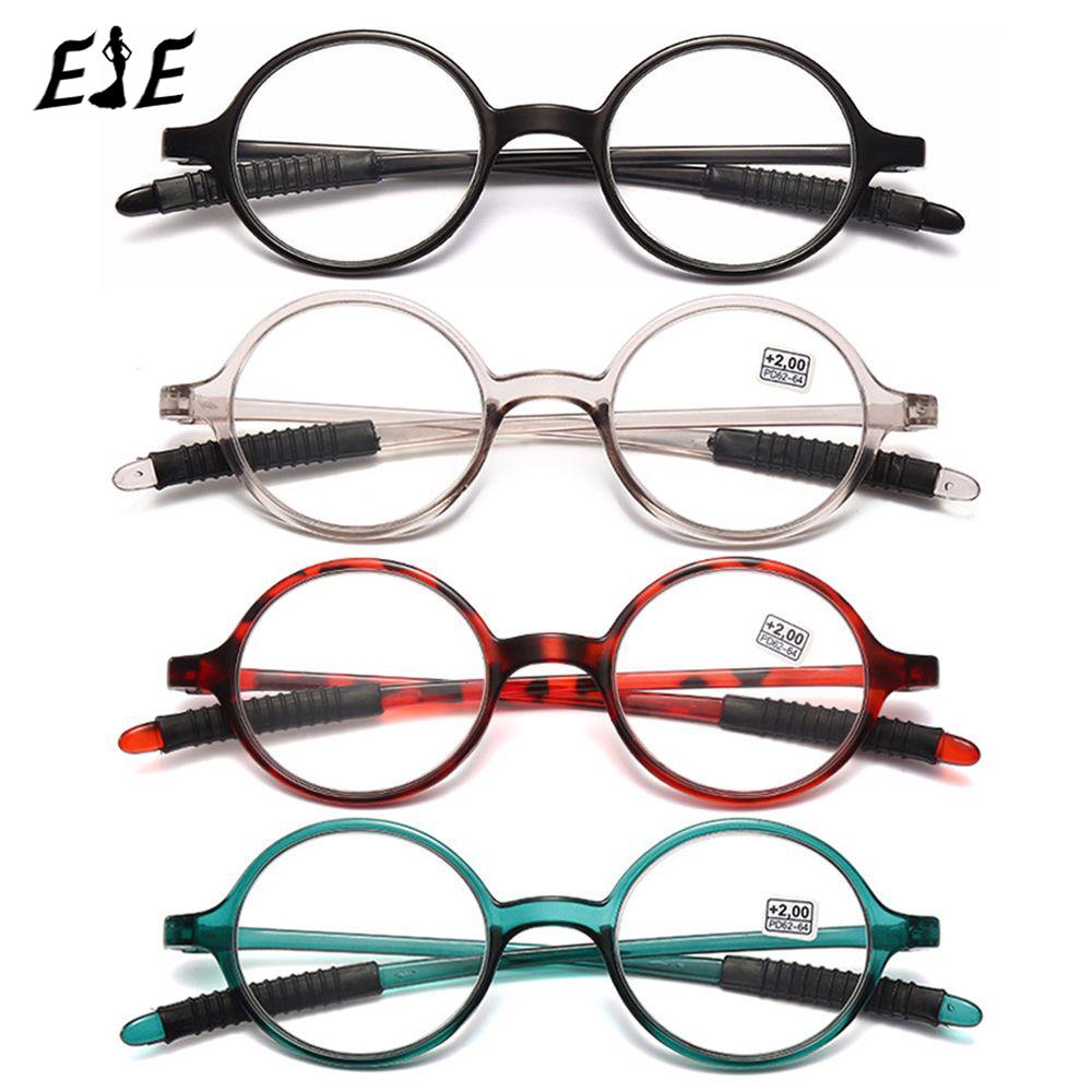 Retro Round Reading Glasses Women Men Fashion Clear Lens Presbyopia Eyeglasses Ultralight Magnifying Eyewear  +1.0 +4.0