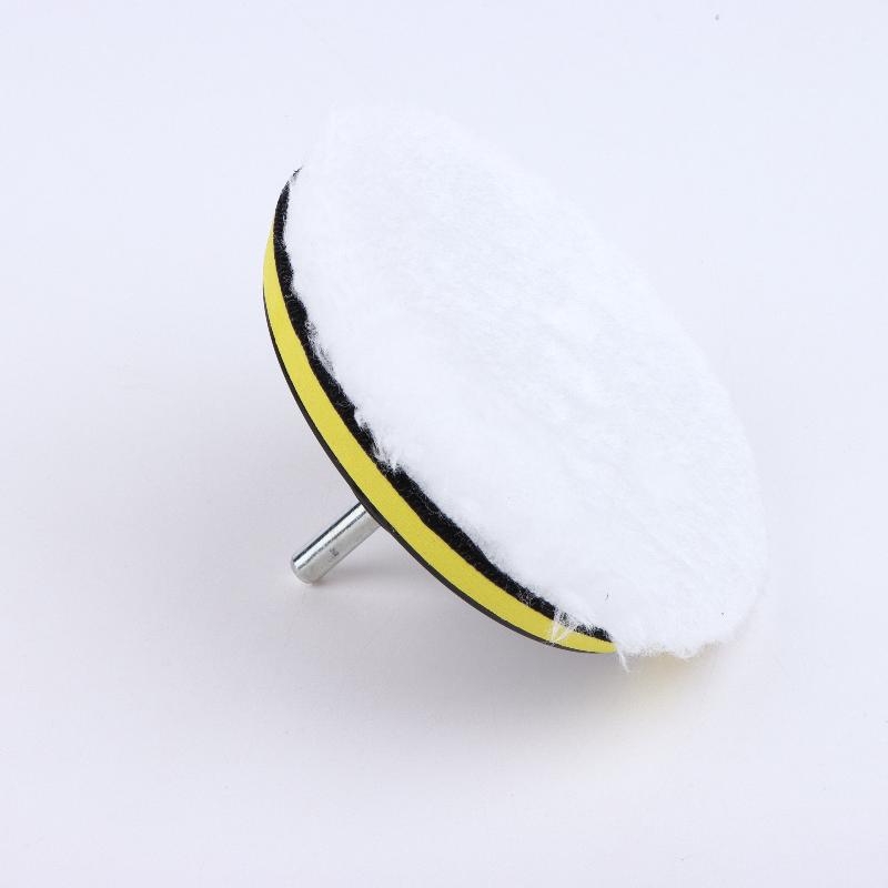 5/7Pcs 3/4/5/6/7 Inches Soft And Reusable Polishing Pads Car Buffing Wool Wheel Mop Kits For Car Polisher Drill Accessories