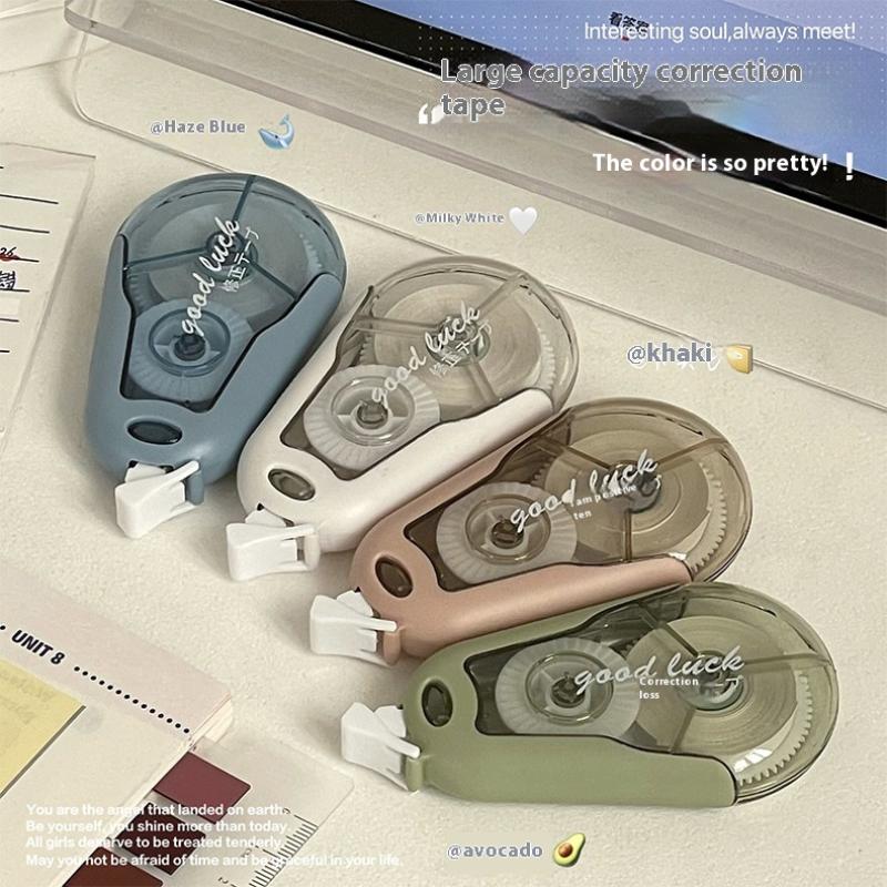 4/5/6Pcs Correction Tape White Out Correction Tape Dispenser Easy To Use Applicator For Instant Corrections School Supplies Kawa
