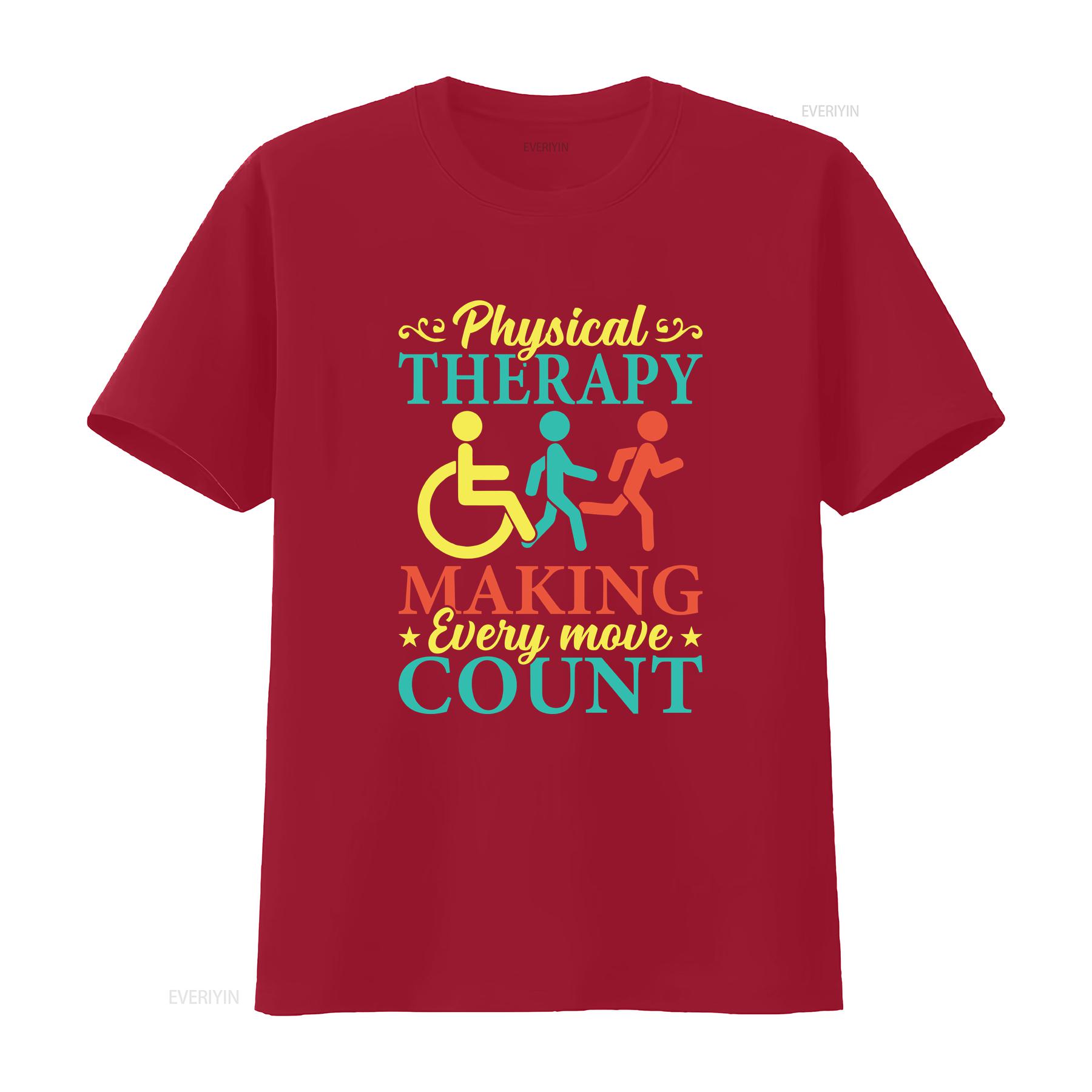 Physical Therapy Making Every Move CounT T Shirt PT AssistanT TherapisT PhysiotherapisT vintage Washed fashion S