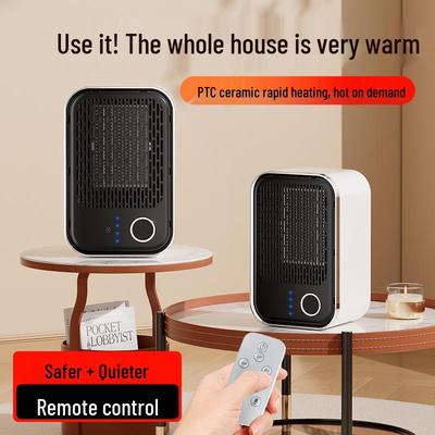 Smart Remote-Control Portable Desktop Heater for Home and Office